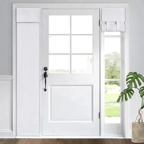 Miniatura 86 de HOMEIDEAS Cortinas Opacas para Aula para Puerta Principal, Cubierta de Ventana de Puerta de Aula, Persianas de Privacidad con Aislamiento Térmico