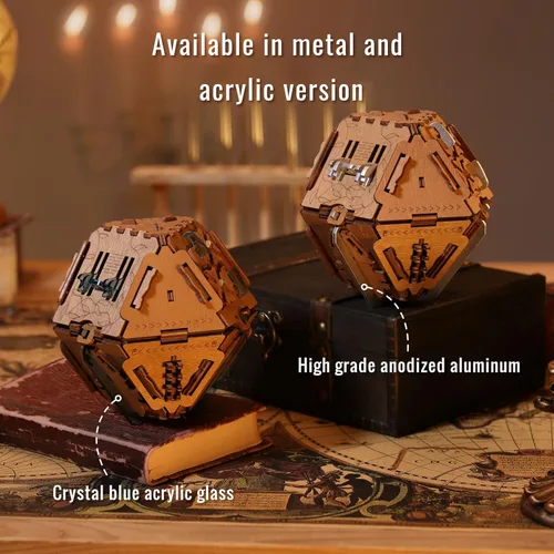 Miniatura 5 de Puzzle Potato Caja de Rompecabezas de la Piedra Filosófica - Rompecabezas 3D de Rompecabezas para Adultos - Cofre del Tesoro de Madera - Caja
