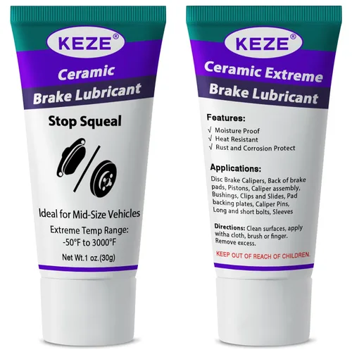 Miniatura 13 de Keze - Lubricante antiadherente de cobre para bujía, grasa resistente al calor para pasador de pinza, sensor de oxígeno de podadora, protege