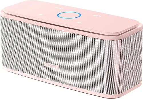 DOSS Touch - Altavoz Bluetooth inalámbrico Rosa claro