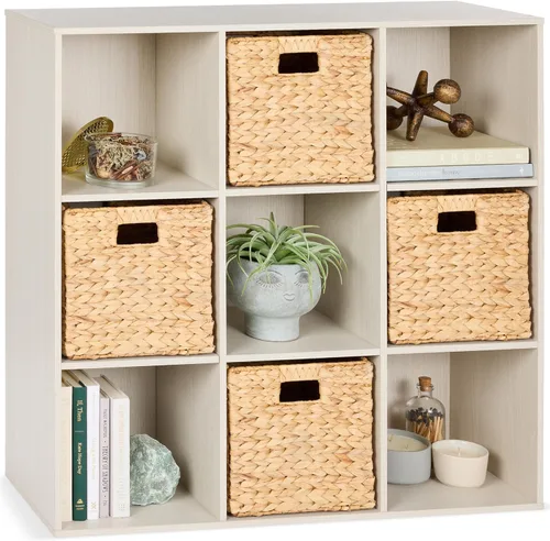 Miniatura 19 de Best Choice Products Organizador de almacenamiento de 6 cubos, abertura de estante de 13.5 pulgadas, estantería, librero, estante de exhibición