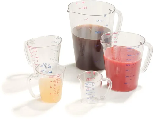 Miniatura 6 de CARLISLE FOODSERVICE PRODUCTS 4314107 - Taza medidora de plástico comercial, 1 taza, transparente (paquete de 12)