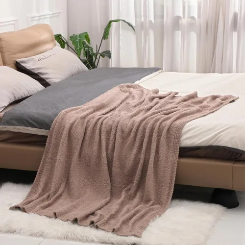 Miniatura 40 de Bearberry - Manta de caída súper suave para otoño, manta cálida y acogedora ligera para sofá, cama, sofá cama para todas las estaciones