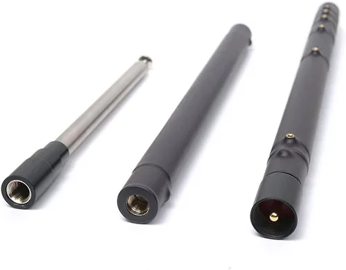 Miniatura 3 de Antena telescópica portátil GRA‑1900T HF/VHF 1.8-50 MHz (524.9-19.7 ft) con conector PL‑259/UHF 120 W, antena móvil ligera y baja SWR DX