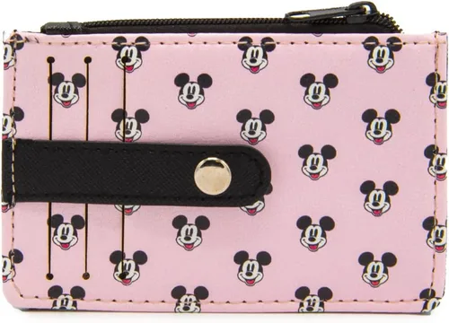 Miniatura 11 de Buckle-Down, Disney, cartera para mujer con 3 ranuras para tarjetas, 1 cremallera para monedas, 1 ranura para identificación con ventana, 4.5 x 3.0