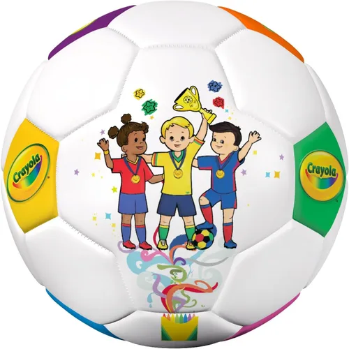 Miniatura 31 de Crayola Balón de fútbol oficial - Unisex Niños - CRAY302BL Zoo Animal Talla 5