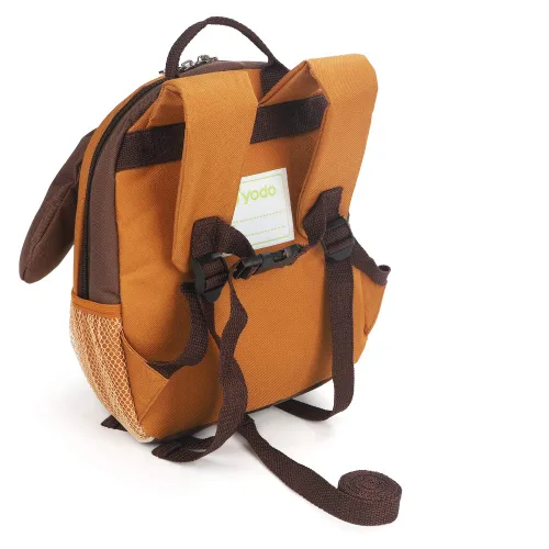 Miniatura 31 de Yodo, Bolsa para almuerzo aislada y mochila preescolar infantil, con correa de arnés de seguridad para niños o niñas, Dinosaur