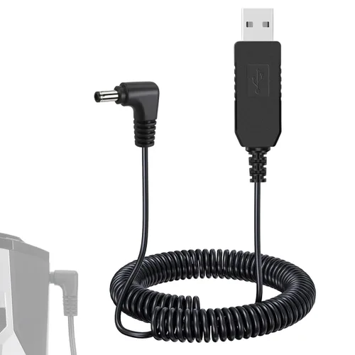 Miniatura 8 de Lenink Cable de alimentación compatible con Cobra RAD 480i/350/380/450, cable de repuesto, cargador USB compatible con la mayoría de detectores