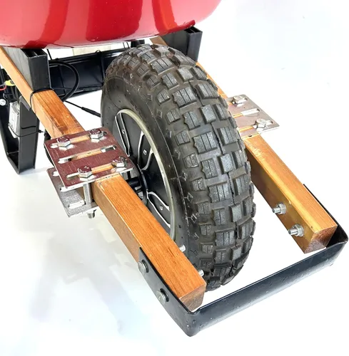 Miniatura 6 de Kit de motor eléctrico de carretilla 400-8 pulgadas para jardín de acarreo de neumáticos 3.1 mi/h-4.3 mi/h Velocidad 36V350W 100N.M Torque Función