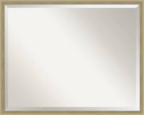 Miniatura 70 de Amanti Art Espejo de baño de madera, espejo de pared negro Ashton para usar como espejo de tocador de baño sobre el fregadero