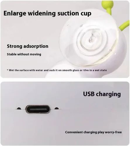 Miniatura 8 de Caterpillar - Juguete inteligente interactivo para gatos, juguetes recargables activados por movimiento, resistentes a las mordeduras, juguetes