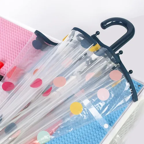 Miniatura 4 de RONIARE Kids Clear Bubble Umbrellas for Rain Dome Windproof Umbrella for Kid Girls and Boys