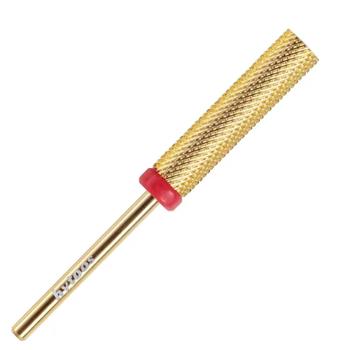 Miniatura 33 de 24mm Super Largo 5 en 1 Brocas de taladro para uñas, Broca cónica cruzada de carburo, Brocas de taladro de rotación bidireccional de 3/32