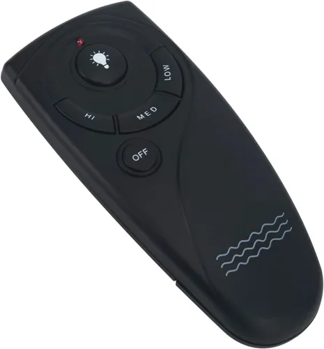 Miniatura 4 de UC7083T - Ventilador de techo con control remoto para Hampton Bay con botón de marcha atrás 3 velocidades de control - con soporte de pared