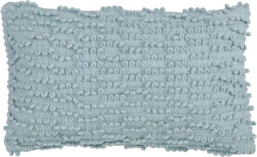 Miniatura 6 de SARO LIFESTYLE Almohada Nubby con relleno de plumón Gris
