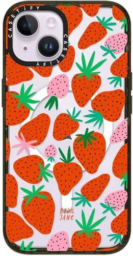 Miniatura 105 de CASETiFY Impact - Funda para iPhone 13 [protección contra caídas de 6.6 pies/compatible con Magsafe] Black Kingsnake, color negro transparente