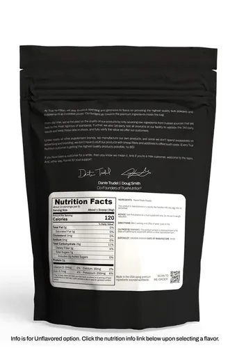 Miniatura 2 de True Nutrition Polvo de batata – Fuente de carbohidratos de alimentos integrales – Paleo, vegano, sin gluten, sin OMG – para batidos, hornear