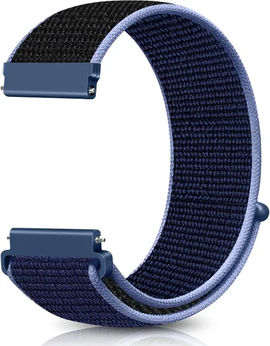 Miniatura 12 de Correas deportivas de nailon de 0.709 in de liberación rápida compatibles con Garmin Venu 4 1.614 in/3S 1.614 in/Venu 2S/Vivoactive 4S/Vivomove