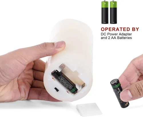 Miniatura 6 de Velas LED sin llama parpadeo 3 in x 4 in con 10 teclas control remoto, temporizador clásico pilar fibra óptica mecha velas de cera real, funciona
