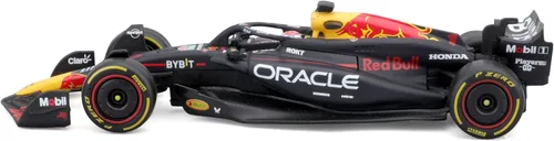 Miniatura 3 de Bburago 1:43 2024 Modelo de Carrera Oracle Red Bull RB20 con Casco, Verstappen #1