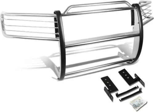 Miniatura 10 de DNA MOTORING GRILL-G-059-BK - Protector de rejilla para parachoques delantero, color negro, compatible con Sequoia 01-07