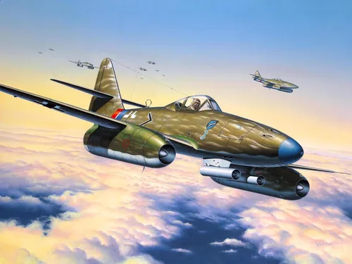 Miniatura 4 de Revell 04166 Messerschmitt Me 262 A-1a Modelo Kit