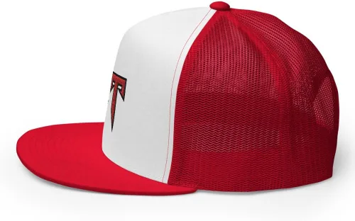 Miniatura 6 de Corridos Tumbados CT - Gorra de camionero con visera plana, corona alta, ajustable, Coridos Belicos