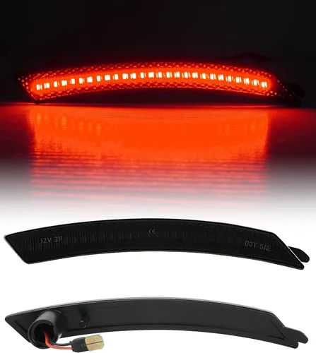 Miniatura 6 de Bestview Conjunto de luz de posición lateral compatible con MINI Cooper R55 R56 R57 R58 R59 R60 R61 2007-2015, luces de parachoques delantero ámbar