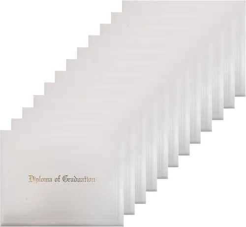 Miniatura 35 de GraduationMall Cubierta impresa para diploma para certificado 8.5 x 11 pulgadas, real, paquete de 1