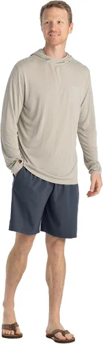 Miniatura 4 de Free Fly Pantalones cortos Breeze para hombre, entrepierna de 8 pulgadas, de secado rápido, ligeros, con protección solar UPF 50+