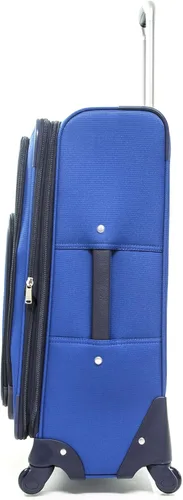 Miniatura 4 de Tommy Hilfiger Signature sólido extensible Spinner equipaje Azul Patchwork TM414SS6-BLU