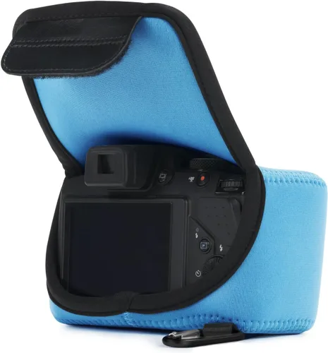 Miniatura 9 de MegaGear Nikon Coolpix L840 - Funda de neopreno para cámara, con mosquetón, color azul