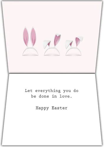 Miniatura 2 de Glory To Dog The Look When The Bunny Calls in Sick Divertida tarjeta de Pascua con sobre de correo de tarjeta de felicitación