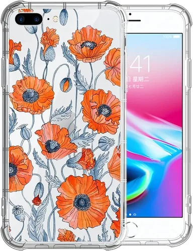 Miniatura 9 de CARLOCA Compatible con funda para iPhone SE 2020, funda para iPhone 8 para niñas, diseño transparente con patrón de lucha de béisbol de niños