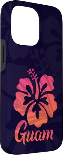 Miniatura 3 de iPhone 14 Pro Max Guam Hibiscus Flower Funda Hafa Adai Guamanian Island Pride