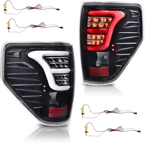 Miniatura 15 de G-PLUS Luces Traseras Lámpara Trasera, Compatible con Ford F150 2/4 Puertas 2009-2014, No Compatible con Modelos Flareside, No Compatible