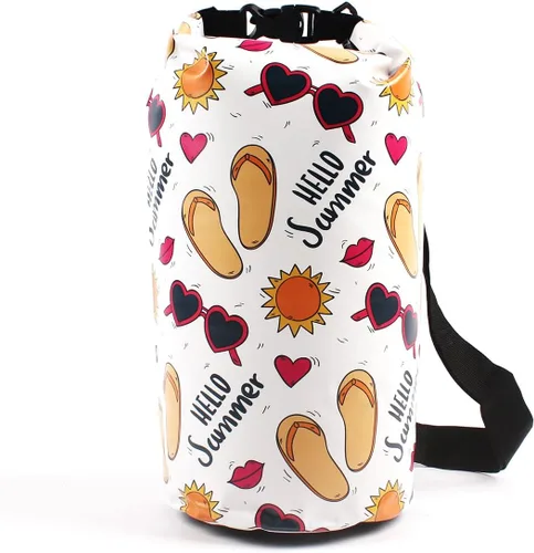 Miniatura 2 de Bolsa seca impermeable, mochila enrollable de 10 L, bolsa seca flotante para kayak, canotaje, natación, senderismo, camping, actividades al aire
