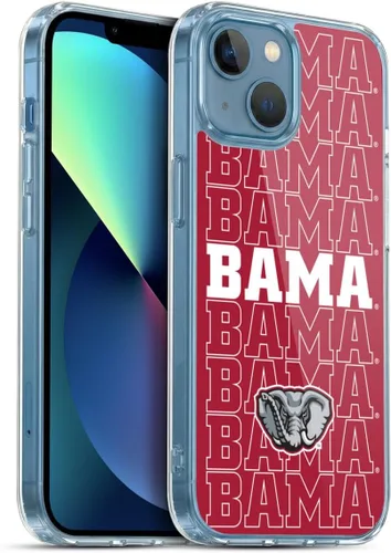 Miniatura 134 de Head Case Designs Funda de gel suave con licencia oficial de la Universidad de Alabama UA Collage compatible con Apple iPhone 13 Pro Max