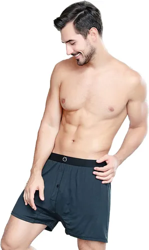Miniatura 2 de Boxers cortos para hombre, paquete de 3 bóxers para hombre, ropa interior suave, cómoda y transpirable