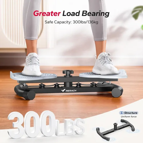 Miniatura 3 de MERACH Máquina de abdominales con capacidad de peso de 300 libras, entrenamiento de abdominales para cintura delgada y ejercicio abdominal,