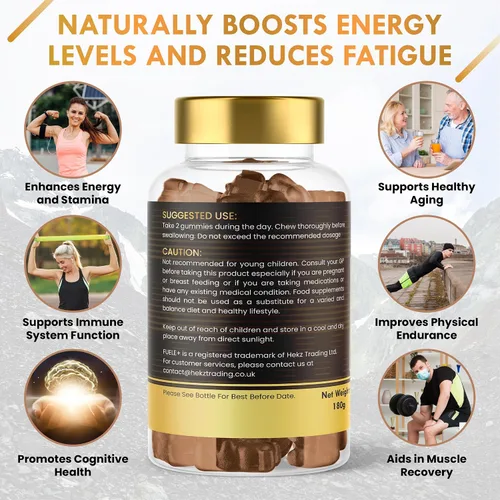 Miniatura 3 de Shilajit - Gomitas Shilajit para hombres y mujeres, Shilajit del Himalaya con más de 85 minerales, refuerzo de energía y apoyo de inmunidad, 30000