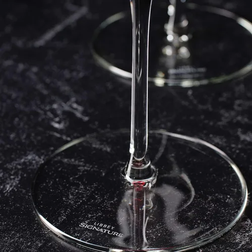 Miniatura 8 de Libbey Signature - Juego de 4 copas de vino tinto, sin costuras, de 24 onzas, para cabernet, merlot y más, copas de vino con tallo para todas