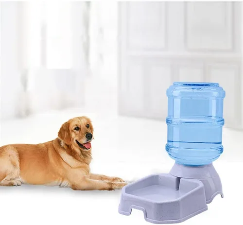 Miniatura 8 de Estación dispensadora de agua para mascotas – 1 galón de agua de reposición para mascotas para perros, gatos, animales, fuente de agua por gravedad