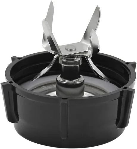 Miniatura 4 de Anbige Piezas de recambio, tarro cuadrado de vidrio de 5 tazas con ensamblaje de cuchilla, compatible con la mayoría de licuadoras Oster