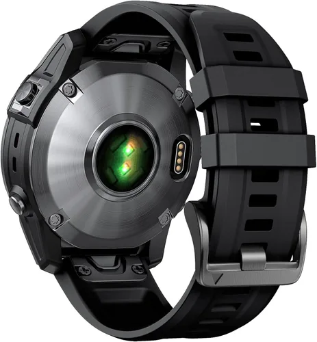 Miniatura 13 de NotoCity Compatible con Fenix 7/Fenix 6/Fenix 5, banda de reloj de silicona QuickFit de 0.866 pulgadas para Fenix 8 1.772 pulgadas/Fenix 7 Pro/Fenix