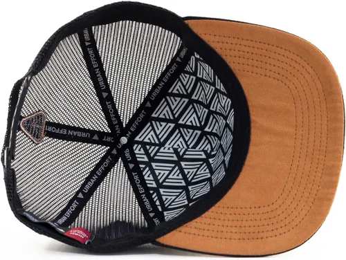 Miniatura 102 de Urban Effort Gorra trasera de malla, para hombres y mujeres, gorra de béisbol de 5 paneles, gran cierre a presión para caza y senderismo