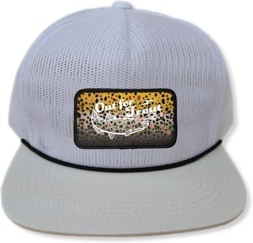 Miniatura 57 de ThatsRad Out for Trout Corduroy Snapback Sombrero Gorra Pesca con Mosca Pescador