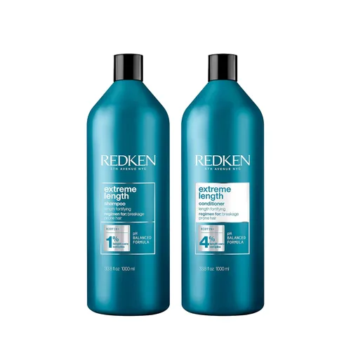 Miniatura 6 de Redken Extreme Length Biotin Shampoo & Conditioner Set For Longer Hair – Promotes Healthy Hair Growth, Strengthens Damaged Hair, Prevents Hair