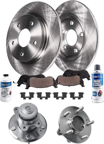 Miniatura 118 de Detroit Axle - Kit de extremo delantero RWD para Chrysler 300 Dodge Challenger Charger Upper Lower Control Arms rótulas de rodamiento de rueda Bujes