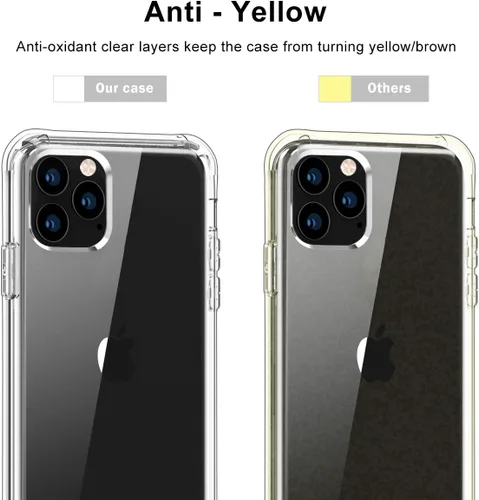 Miniatura 6 de BAISRKE Funda para iPhone 11 Pro Max, [Protector de pantalla integrado] Carcasa protectora de doble capa de cuerpo completo a prueba de golpes
